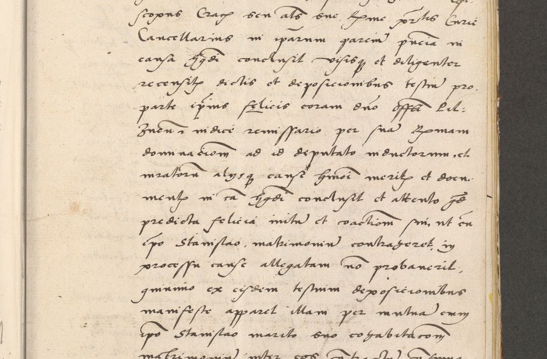Zdjęcie nr 12 dla obiektu archiwalnego: Acta actorum coram R. D. Petro de Gamratis, archiepiscopo Gnesnensi et episcopo Cracoviensi, Legato nato ac Regni Poloniae primate ad annum 1543 - praesidente tunc Suae Rever. Paternitatis curiae cancellario R. D. Bartholomaeo Gantkowski, Posnaniensi et curiae nostrae cancellario.