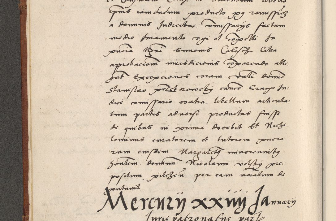 Zdjęcie nr 17 dla obiektu archiwalnego: Acta actorum coram R. D. Petro de Gamratis, archiepiscopo Gnesnensi et episcopo Cracoviensi, Legato nato ac Regni Poloniae primate ad annum 1543 - praesidente tunc Suae Rever. Paternitatis curiae cancellario R. D. Bartholomaeo Gantkowski, Posnaniensi et curiae nostrae cancellario.