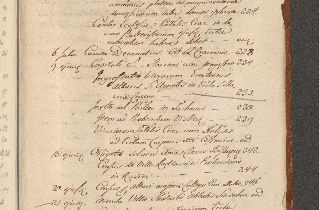 Zdjęcie nr 570 dla obiektu archiwalnego: Acta actorum coram R. D. Petro de Gamratis, archiepiscopo Gnesnensi et episcopo Cracoviensi, Legato nato ac Regni Poloniae primate ad annum 1543 - praesidente tunc Suae Rever. Paternitatis curiae cancellario R. D. Bartholomaeo Gantkowski, Posnaniensi et curiae nostrae cancellario.
