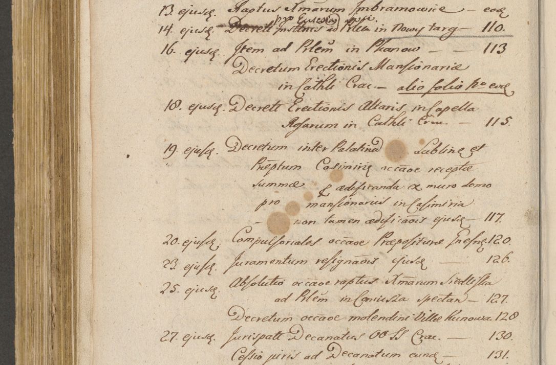 Zdjęcie nr 567 dla obiektu archiwalnego: Acta actorum coram R. D. Petro de Gamratis, archiepiscopo Gnesnensi et episcopo Cracoviensi, Legato nato ac Regni Poloniae primate ad annum 1543 - praesidente tunc Suae Rever. Paternitatis curiae cancellario R. D. Bartholomaeo Gantkowski, Posnaniensi et curiae nostrae cancellario.