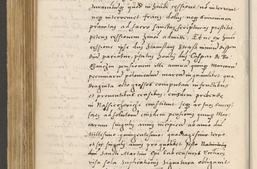 Zdjęcie nr 561 dla obiektu archiwalnego: Acta actorum coram R. D. Petro de Gamratis, archiepiscopo Gnesnensi et episcopo Cracoviensi, Legato nato ac Regni Poloniae primate ad annum 1543 - praesidente tunc Suae Rever. Paternitatis curiae cancellario R. D. Bartholomaeo Gantkowski, Posnaniensi et curiae nostrae cancellario.