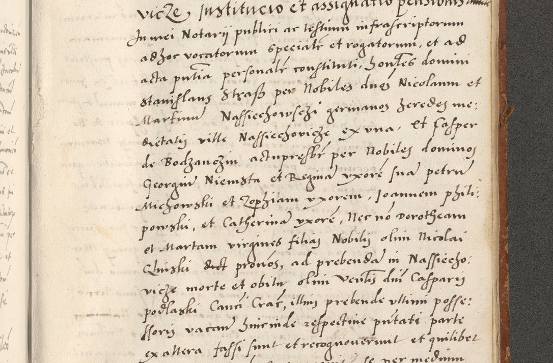 Zdjęcie nr 560 dla obiektu archiwalnego: Acta actorum coram R. D. Petro de Gamratis, archiepiscopo Gnesnensi et episcopo Cracoviensi, Legato nato ac Regni Poloniae primate ad annum 1543 - praesidente tunc Suae Rever. Paternitatis curiae cancellario R. D. Bartholomaeo Gantkowski, Posnaniensi et curiae nostrae cancellario.