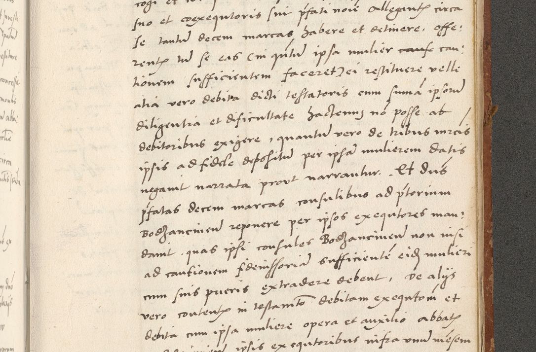 Zdjęcie nr 556 dla obiektu archiwalnego: Acta actorum coram R. D. Petro de Gamratis, archiepiscopo Gnesnensi et episcopo Cracoviensi, Legato nato ac Regni Poloniae primate ad annum 1543 - praesidente tunc Suae Rever. Paternitatis curiae cancellario R. D. Bartholomaeo Gantkowski, Posnaniensi et curiae nostrae cancellario.