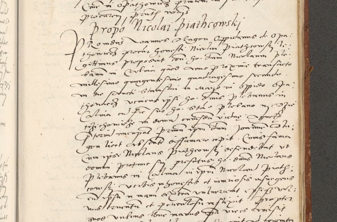 Zdjęcie nr 550 dla obiektu archiwalnego: Acta actorum coram R. D. Petro de Gamratis, archiepiscopo Gnesnensi et episcopo Cracoviensi, Legato nato ac Regni Poloniae primate ad annum 1543 - praesidente tunc Suae Rever. Paternitatis curiae cancellario R. D. Bartholomaeo Gantkowski, Posnaniensi et curiae nostrae cancellario.