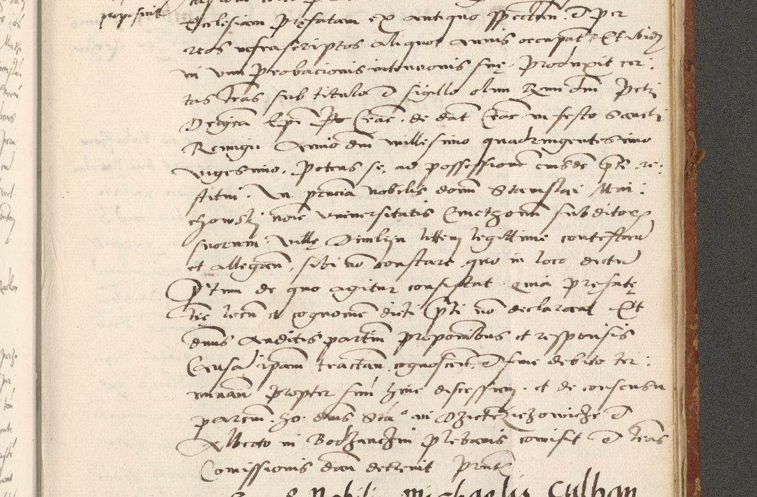 Zdjęcie nr 552 dla obiektu archiwalnego: Acta actorum coram R. D. Petro de Gamratis, archiepiscopo Gnesnensi et episcopo Cracoviensi, Legato nato ac Regni Poloniae primate ad annum 1543 - praesidente tunc Suae Rever. Paternitatis curiae cancellario R. D. Bartholomaeo Gantkowski, Posnaniensi et curiae nostrae cancellario.