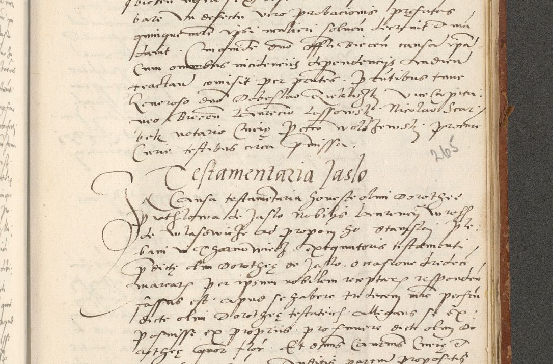Zdjęcie nr 548 dla obiektu archiwalnego: Acta actorum coram R. D. Petro de Gamratis, archiepiscopo Gnesnensi et episcopo Cracoviensi, Legato nato ac Regni Poloniae primate ad annum 1543 - praesidente tunc Suae Rever. Paternitatis curiae cancellario R. D. Bartholomaeo Gantkowski, Posnaniensi et curiae nostrae cancellario.
