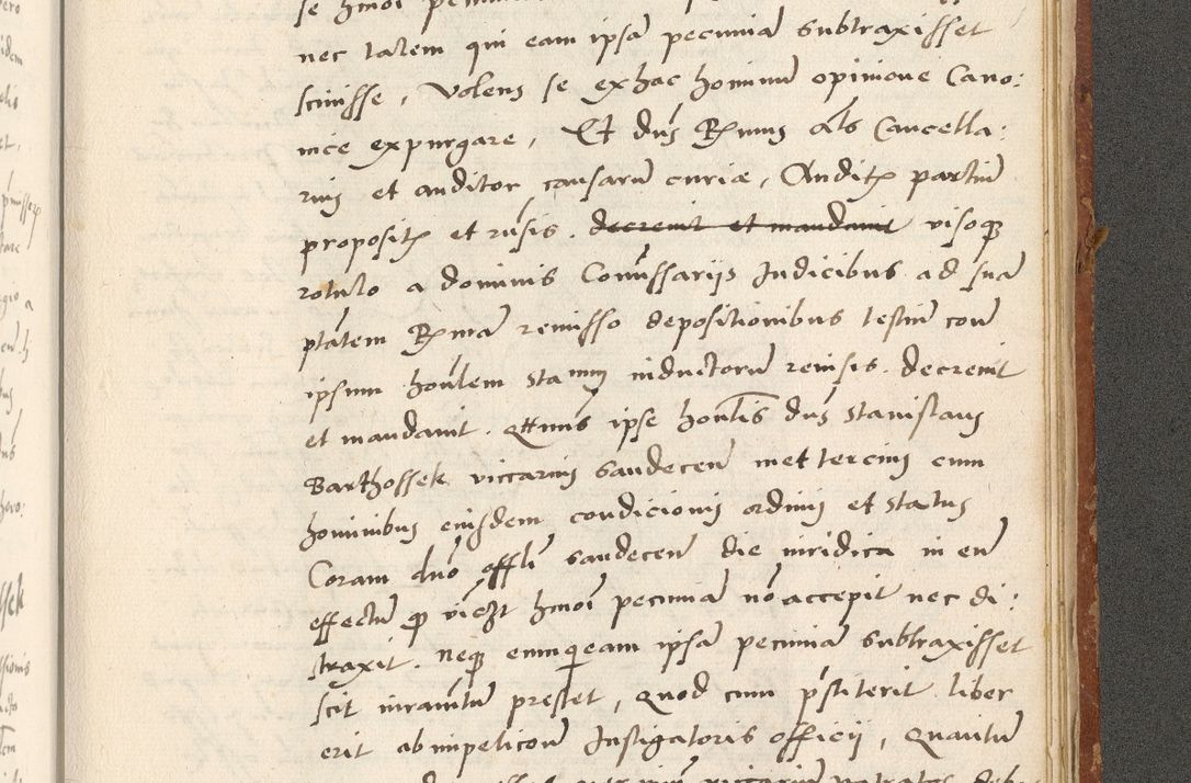 Zdjęcie nr 546 dla obiektu archiwalnego: Acta actorum coram R. D. Petro de Gamratis, archiepiscopo Gnesnensi et episcopo Cracoviensi, Legato nato ac Regni Poloniae primate ad annum 1543 - praesidente tunc Suae Rever. Paternitatis curiae cancellario R. D. Bartholomaeo Gantkowski, Posnaniensi et curiae nostrae cancellario.