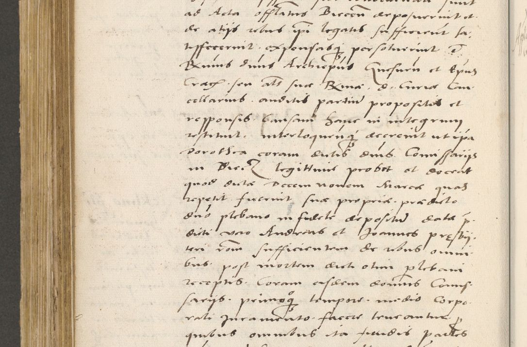 Zdjęcie nr 543 dla obiektu archiwalnego: Acta actorum coram R. D. Petro de Gamratis, archiepiscopo Gnesnensi et episcopo Cracoviensi, Legato nato ac Regni Poloniae primate ad annum 1543 - praesidente tunc Suae Rever. Paternitatis curiae cancellario R. D. Bartholomaeo Gantkowski, Posnaniensi et curiae nostrae cancellario.