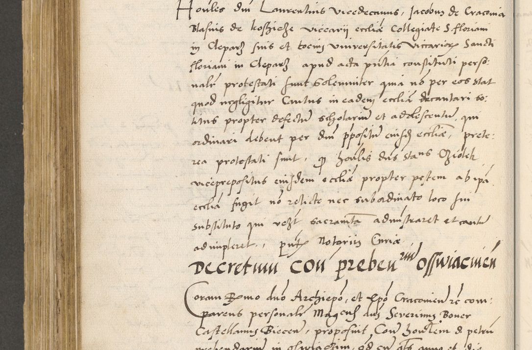 Zdjęcie nr 529 dla obiektu archiwalnego: Acta actorum coram R. D. Petro de Gamratis, archiepiscopo Gnesnensi et episcopo Cracoviensi, Legato nato ac Regni Poloniae primate ad annum 1543 - praesidente tunc Suae Rever. Paternitatis curiae cancellario R. D. Bartholomaeo Gantkowski, Posnaniensi et curiae nostrae cancellario.