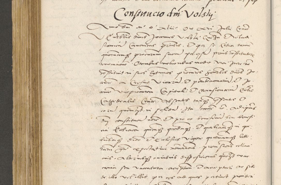 Zdjęcie nr 527 dla obiektu archiwalnego: Acta actorum coram R. D. Petro de Gamratis, archiepiscopo Gnesnensi et episcopo Cracoviensi, Legato nato ac Regni Poloniae primate ad annum 1543 - praesidente tunc Suae Rever. Paternitatis curiae cancellario R. D. Bartholomaeo Gantkowski, Posnaniensi et curiae nostrae cancellario.