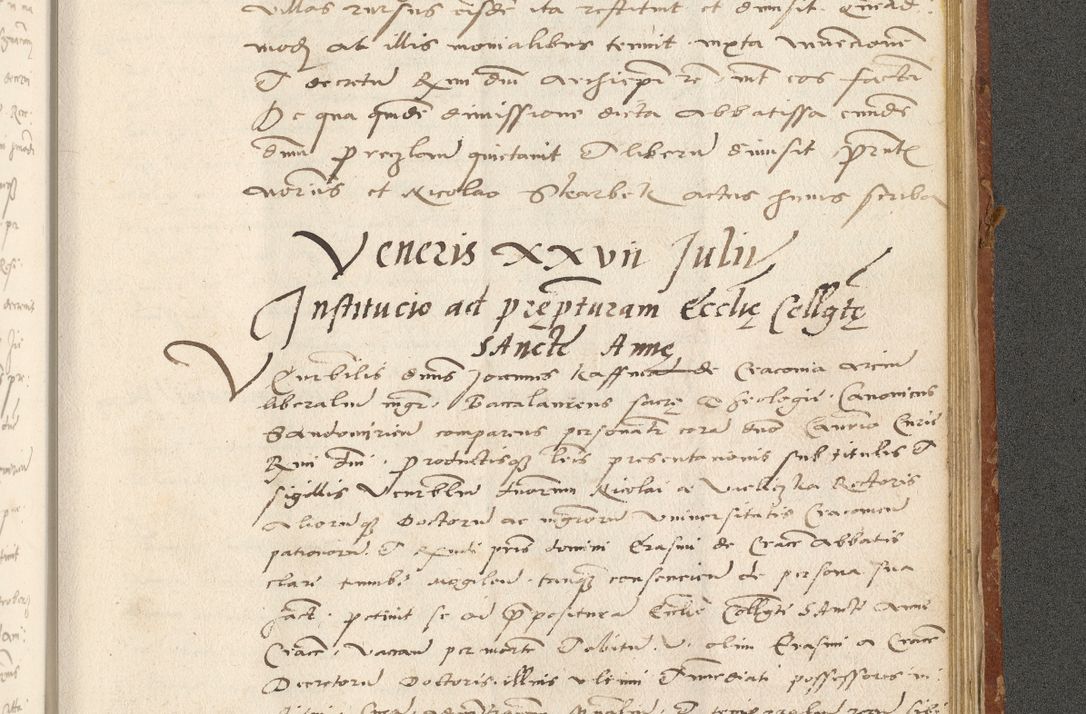 Zdjęcie nr 522 dla obiektu archiwalnego: Acta actorum coram R. D. Petro de Gamratis, archiepiscopo Gnesnensi et episcopo Cracoviensi, Legato nato ac Regni Poloniae primate ad annum 1543 - praesidente tunc Suae Rever. Paternitatis curiae cancellario R. D. Bartholomaeo Gantkowski, Posnaniensi et curiae nostrae cancellario.
