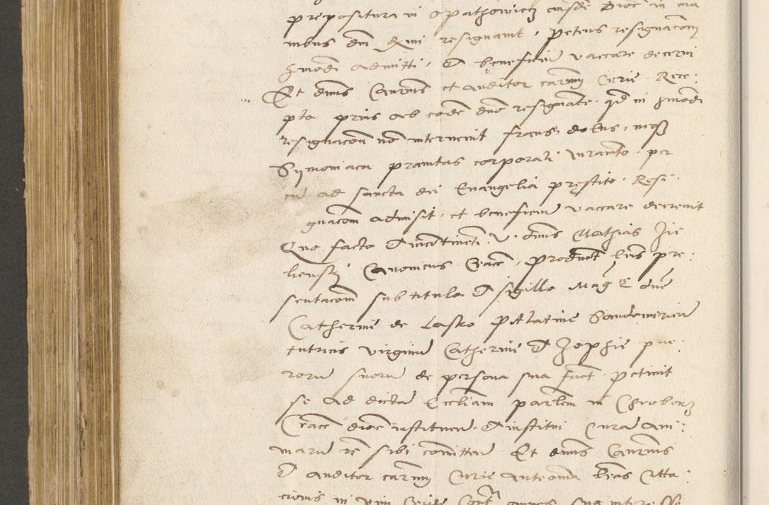 Zdjęcie nr 521 dla obiektu archiwalnego: Acta actorum coram R. D. Petro de Gamratis, archiepiscopo Gnesnensi et episcopo Cracoviensi, Legato nato ac Regni Poloniae primate ad annum 1543 - praesidente tunc Suae Rever. Paternitatis curiae cancellario R. D. Bartholomaeo Gantkowski, Posnaniensi et curiae nostrae cancellario.
