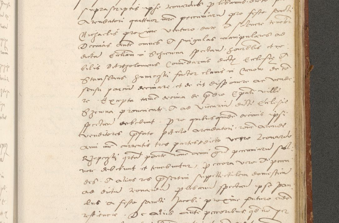 Zdjęcie nr 520 dla obiektu archiwalnego: Acta actorum coram R. D. Petro de Gamratis, archiepiscopo Gnesnensi et episcopo Cracoviensi, Legato nato ac Regni Poloniae primate ad annum 1543 - praesidente tunc Suae Rever. Paternitatis curiae cancellario R. D. Bartholomaeo Gantkowski, Posnaniensi et curiae nostrae cancellario.