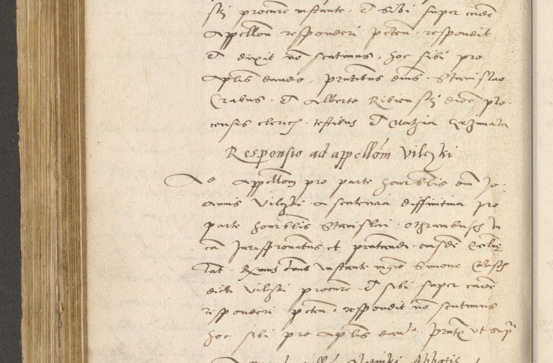 Zdjęcie nr 511 dla obiektu archiwalnego: Acta actorum coram R. D. Petro de Gamratis, archiepiscopo Gnesnensi et episcopo Cracoviensi, Legato nato ac Regni Poloniae primate ad annum 1543 - praesidente tunc Suae Rever. Paternitatis curiae cancellario R. D. Bartholomaeo Gantkowski, Posnaniensi et curiae nostrae cancellario.