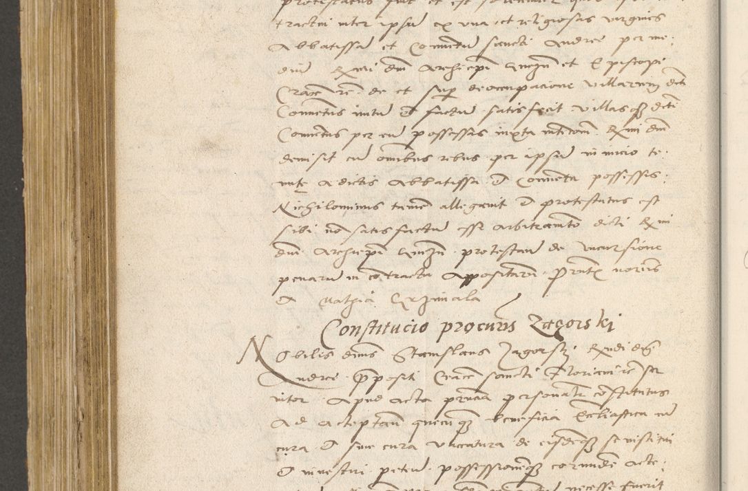 Zdjęcie nr 517 dla obiektu archiwalnego: Acta actorum coram R. D. Petro de Gamratis, archiepiscopo Gnesnensi et episcopo Cracoviensi, Legato nato ac Regni Poloniae primate ad annum 1543 - praesidente tunc Suae Rever. Paternitatis curiae cancellario R. D. Bartholomaeo Gantkowski, Posnaniensi et curiae nostrae cancellario.