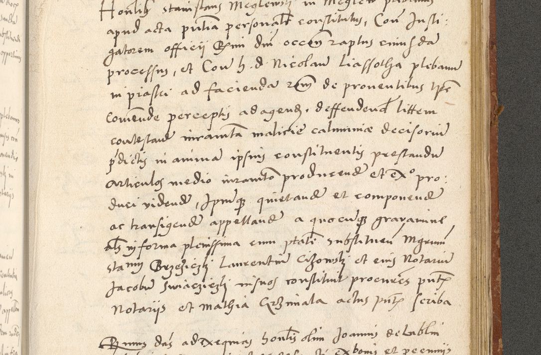 Zdjęcie nr 508 dla obiektu archiwalnego: Acta actorum coram R. D. Petro de Gamratis, archiepiscopo Gnesnensi et episcopo Cracoviensi, Legato nato ac Regni Poloniae primate ad annum 1543 - praesidente tunc Suae Rever. Paternitatis curiae cancellario R. D. Bartholomaeo Gantkowski, Posnaniensi et curiae nostrae cancellario.