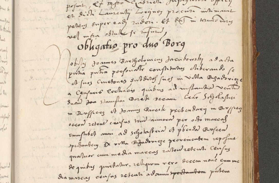 Zdjęcie nr 506 dla obiektu archiwalnego: Acta actorum coram R. D. Petro de Gamratis, archiepiscopo Gnesnensi et episcopo Cracoviensi, Legato nato ac Regni Poloniae primate ad annum 1543 - praesidente tunc Suae Rever. Paternitatis curiae cancellario R. D. Bartholomaeo Gantkowski, Posnaniensi et curiae nostrae cancellario.