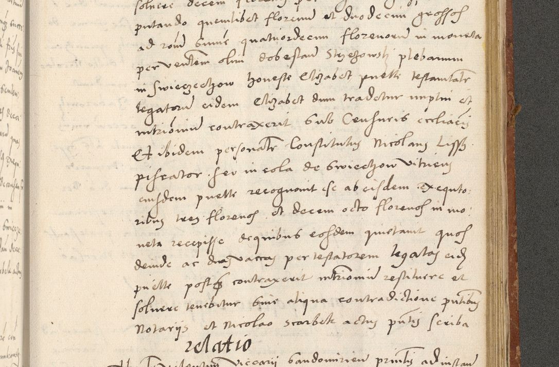 Zdjęcie nr 504 dla obiektu archiwalnego: Acta actorum coram R. D. Petro de Gamratis, archiepiscopo Gnesnensi et episcopo Cracoviensi, Legato nato ac Regni Poloniae primate ad annum 1543 - praesidente tunc Suae Rever. Paternitatis curiae cancellario R. D. Bartholomaeo Gantkowski, Posnaniensi et curiae nostrae cancellario.