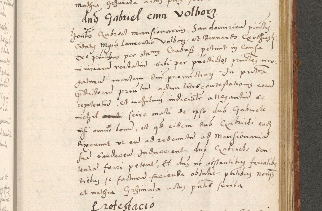 Zdjęcie nr 498 dla obiektu archiwalnego: Acta actorum coram R. D. Petro de Gamratis, archiepiscopo Gnesnensi et episcopo Cracoviensi, Legato nato ac Regni Poloniae primate ad annum 1543 - praesidente tunc Suae Rever. Paternitatis curiae cancellario R. D. Bartholomaeo Gantkowski, Posnaniensi et curiae nostrae cancellario.