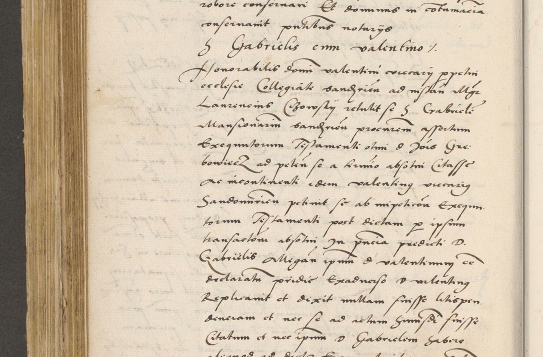 Zdjęcie nr 495 dla obiektu archiwalnego: Acta actorum coram R. D. Petro de Gamratis, archiepiscopo Gnesnensi et episcopo Cracoviensi, Legato nato ac Regni Poloniae primate ad annum 1543 - praesidente tunc Suae Rever. Paternitatis curiae cancellario R. D. Bartholomaeo Gantkowski, Posnaniensi et curiae nostrae cancellario.