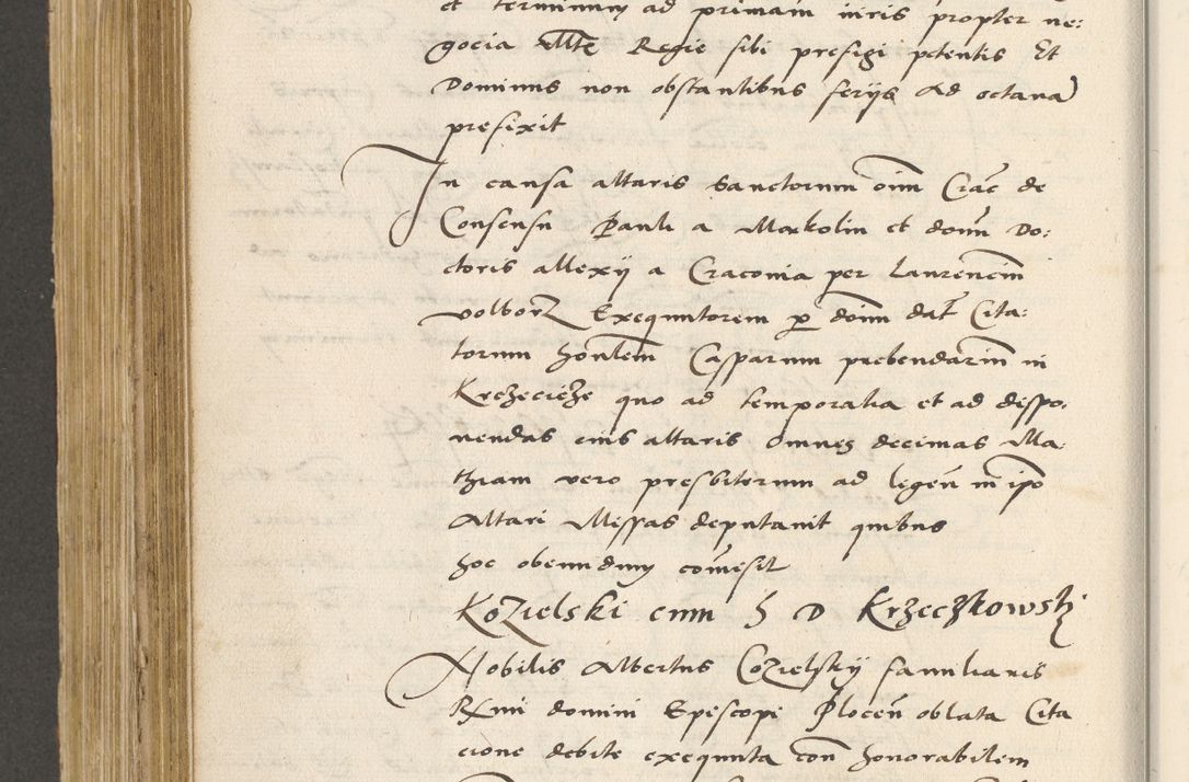Zdjęcie nr 493 dla obiektu archiwalnego: Acta actorum coram R. D. Petro de Gamratis, archiepiscopo Gnesnensi et episcopo Cracoviensi, Legato nato ac Regni Poloniae primate ad annum 1543 - praesidente tunc Suae Rever. Paternitatis curiae cancellario R. D. Bartholomaeo Gantkowski, Posnaniensi et curiae nostrae cancellario.