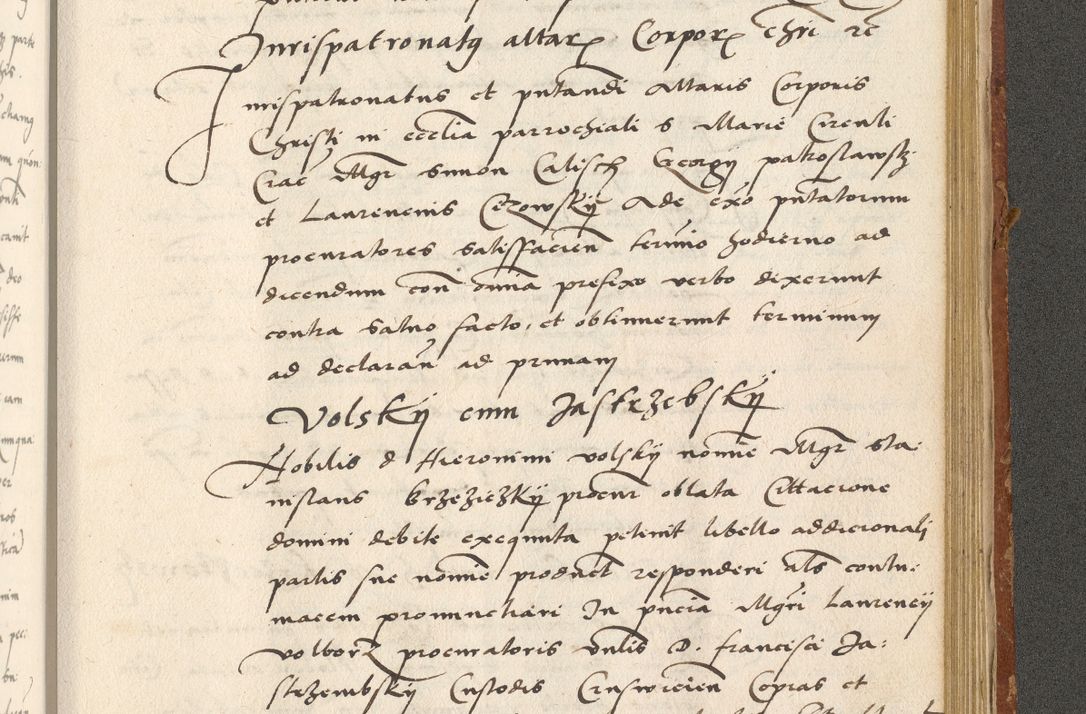 Zdjęcie nr 492 dla obiektu archiwalnego: Acta actorum coram R. D. Petro de Gamratis, archiepiscopo Gnesnensi et episcopo Cracoviensi, Legato nato ac Regni Poloniae primate ad annum 1543 - praesidente tunc Suae Rever. Paternitatis curiae cancellario R. D. Bartholomaeo Gantkowski, Posnaniensi et curiae nostrae cancellario.