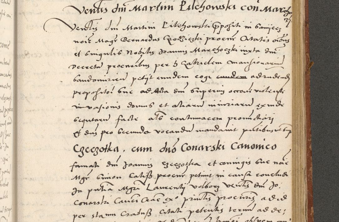Zdjęcie nr 486 dla obiektu archiwalnego: Acta actorum coram R. D. Petro de Gamratis, archiepiscopo Gnesnensi et episcopo Cracoviensi, Legato nato ac Regni Poloniae primate ad annum 1543 - praesidente tunc Suae Rever. Paternitatis curiae cancellario R. D. Bartholomaeo Gantkowski, Posnaniensi et curiae nostrae cancellario.