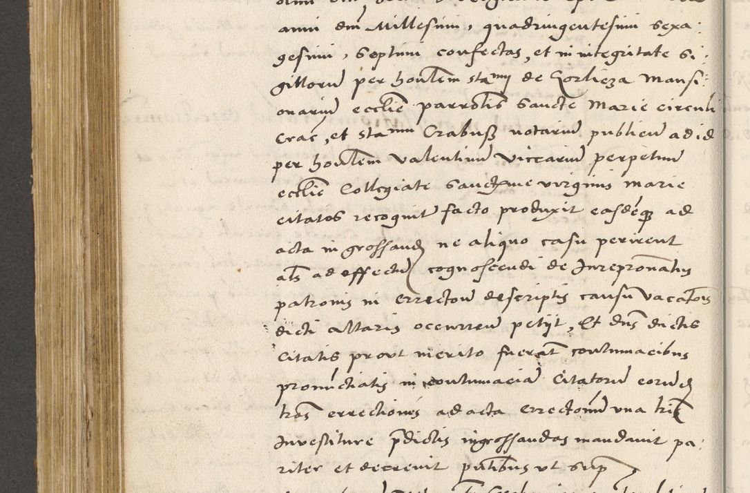 Zdjęcie nr 489 dla obiektu archiwalnego: Acta actorum coram R. D. Petro de Gamratis, archiepiscopo Gnesnensi et episcopo Cracoviensi, Legato nato ac Regni Poloniae primate ad annum 1543 - praesidente tunc Suae Rever. Paternitatis curiae cancellario R. D. Bartholomaeo Gantkowski, Posnaniensi et curiae nostrae cancellario.