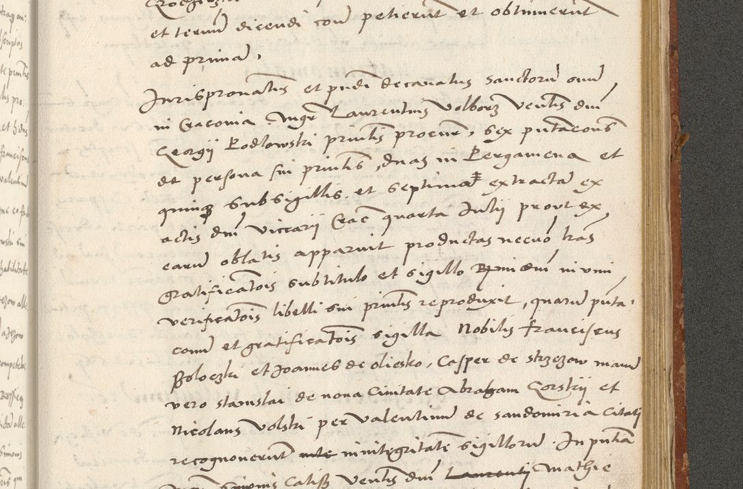 Zdjęcie nr 478 dla obiektu archiwalnego: Acta actorum coram R. D. Petro de Gamratis, archiepiscopo Gnesnensi et episcopo Cracoviensi, Legato nato ac Regni Poloniae primate ad annum 1543 - praesidente tunc Suae Rever. Paternitatis curiae cancellario R. D. Bartholomaeo Gantkowski, Posnaniensi et curiae nostrae cancellario.