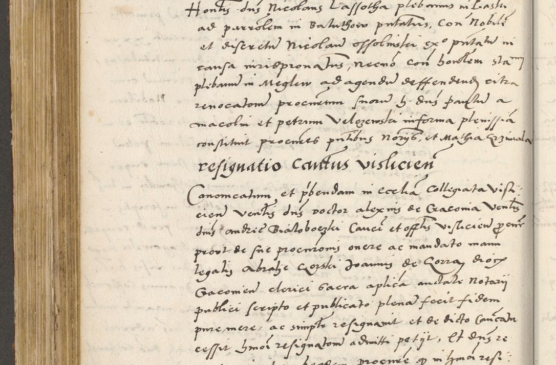 Zdjęcie nr 471 dla obiektu archiwalnego: Acta actorum coram R. D. Petro de Gamratis, archiepiscopo Gnesnensi et episcopo Cracoviensi, Legato nato ac Regni Poloniae primate ad annum 1543 - praesidente tunc Suae Rever. Paternitatis curiae cancellario R. D. Bartholomaeo Gantkowski, Posnaniensi et curiae nostrae cancellario.