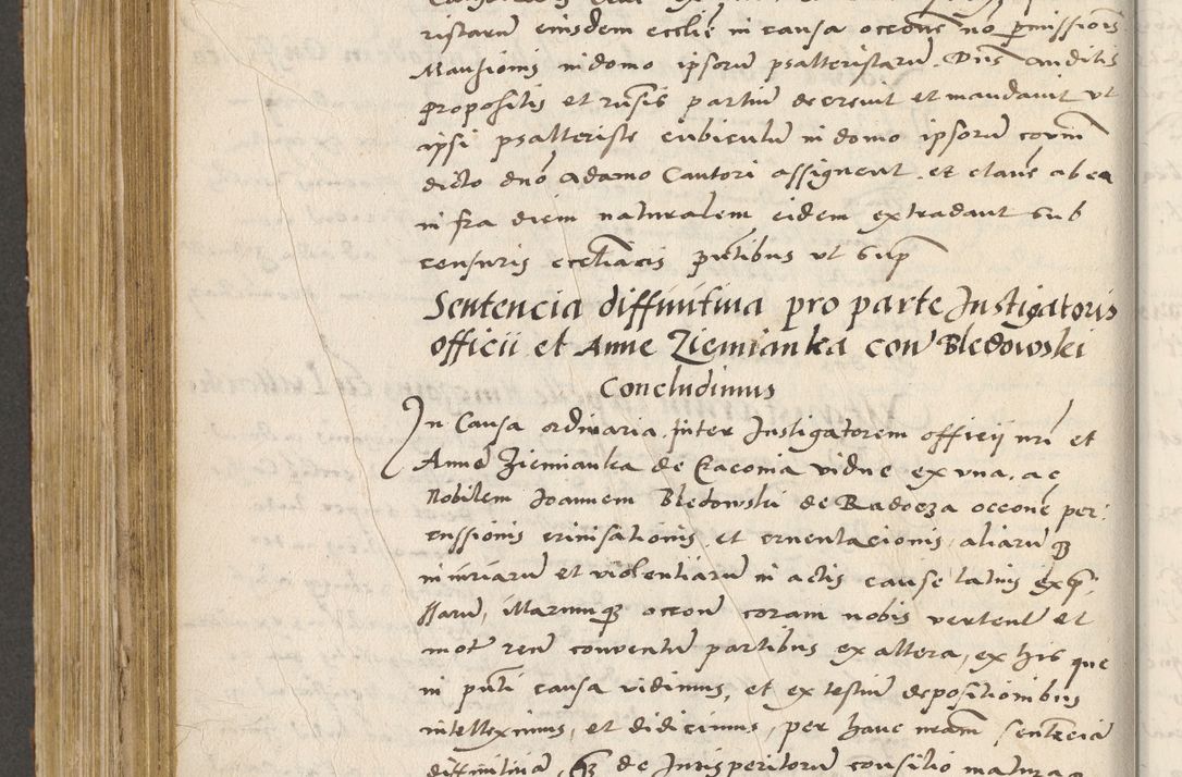 Zdjęcie nr 467 dla obiektu archiwalnego: Acta actorum coram R. D. Petro de Gamratis, archiepiscopo Gnesnensi et episcopo Cracoviensi, Legato nato ac Regni Poloniae primate ad annum 1543 - praesidente tunc Suae Rever. Paternitatis curiae cancellario R. D. Bartholomaeo Gantkowski, Posnaniensi et curiae nostrae cancellario.