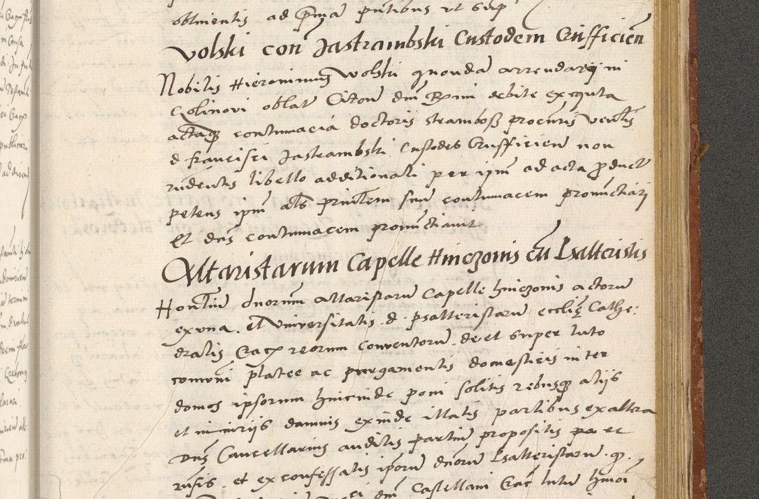 Zdjęcie nr 466 dla obiektu archiwalnego: Acta actorum coram R. D. Petro de Gamratis, archiepiscopo Gnesnensi et episcopo Cracoviensi, Legato nato ac Regni Poloniae primate ad annum 1543 - praesidente tunc Suae Rever. Paternitatis curiae cancellario R. D. Bartholomaeo Gantkowski, Posnaniensi et curiae nostrae cancellario.