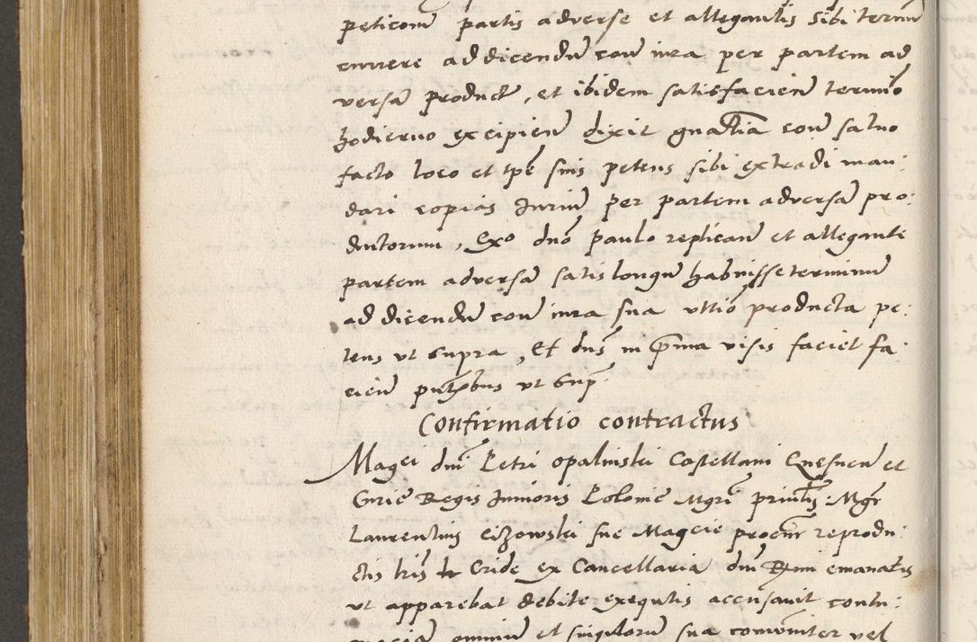 Zdjęcie nr 463 dla obiektu archiwalnego: Acta actorum coram R. D. Petro de Gamratis, archiepiscopo Gnesnensi et episcopo Cracoviensi, Legato nato ac Regni Poloniae primate ad annum 1543 - praesidente tunc Suae Rever. Paternitatis curiae cancellario R. D. Bartholomaeo Gantkowski, Posnaniensi et curiae nostrae cancellario.