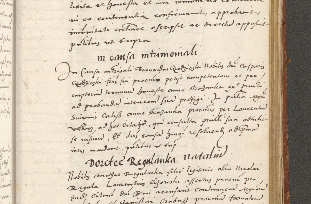 Zdjęcie nr 464 dla obiektu archiwalnego: Acta actorum coram R. D. Petro de Gamratis, archiepiscopo Gnesnensi et episcopo Cracoviensi, Legato nato ac Regni Poloniae primate ad annum 1543 - praesidente tunc Suae Rever. Paternitatis curiae cancellario R. D. Bartholomaeo Gantkowski, Posnaniensi et curiae nostrae cancellario.