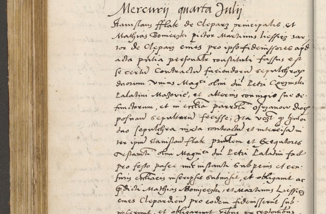 Zdjęcie nr 459 dla obiektu archiwalnego: Acta actorum coram R. D. Petro de Gamratis, archiepiscopo Gnesnensi et episcopo Cracoviensi, Legato nato ac Regni Poloniae primate ad annum 1543 - praesidente tunc Suae Rever. Paternitatis curiae cancellario R. D. Bartholomaeo Gantkowski, Posnaniensi et curiae nostrae cancellario.