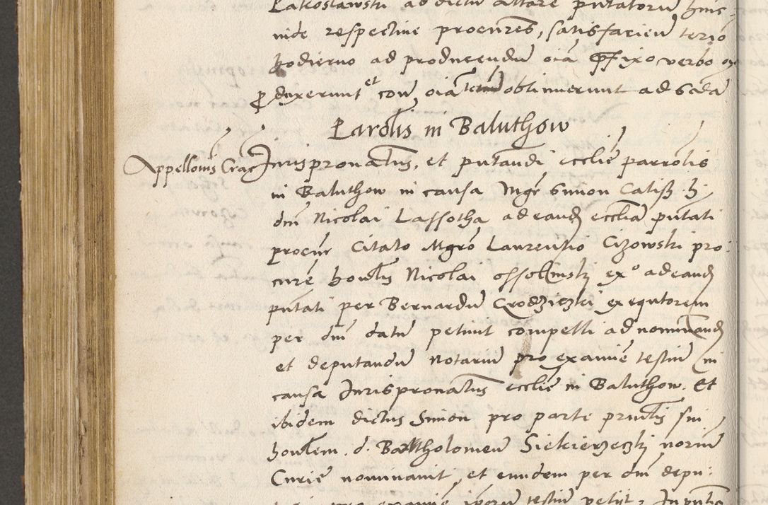 Zdjęcie nr 455 dla obiektu archiwalnego: Acta actorum coram R. D. Petro de Gamratis, archiepiscopo Gnesnensi et episcopo Cracoviensi, Legato nato ac Regni Poloniae primate ad annum 1543 - praesidente tunc Suae Rever. Paternitatis curiae cancellario R. D. Bartholomaeo Gantkowski, Posnaniensi et curiae nostrae cancellario.
