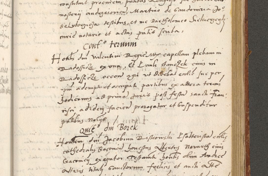 Zdjęcie nr 442 dla obiektu archiwalnego: Acta actorum coram R. D. Petro de Gamratis, archiepiscopo Gnesnensi et episcopo Cracoviensi, Legato nato ac Regni Poloniae primate ad annum 1543 - praesidente tunc Suae Rever. Paternitatis curiae cancellario R. D. Bartholomaeo Gantkowski, Posnaniensi et curiae nostrae cancellario.
