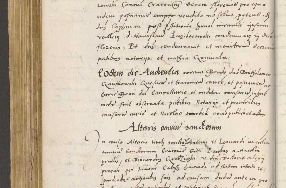 Zdjęcie nr 443 dla obiektu archiwalnego: Acta actorum coram R. D. Petro de Gamratis, archiepiscopo Gnesnensi et episcopo Cracoviensi, Legato nato ac Regni Poloniae primate ad annum 1543 - praesidente tunc Suae Rever. Paternitatis curiae cancellario R. D. Bartholomaeo Gantkowski, Posnaniensi et curiae nostrae cancellario.