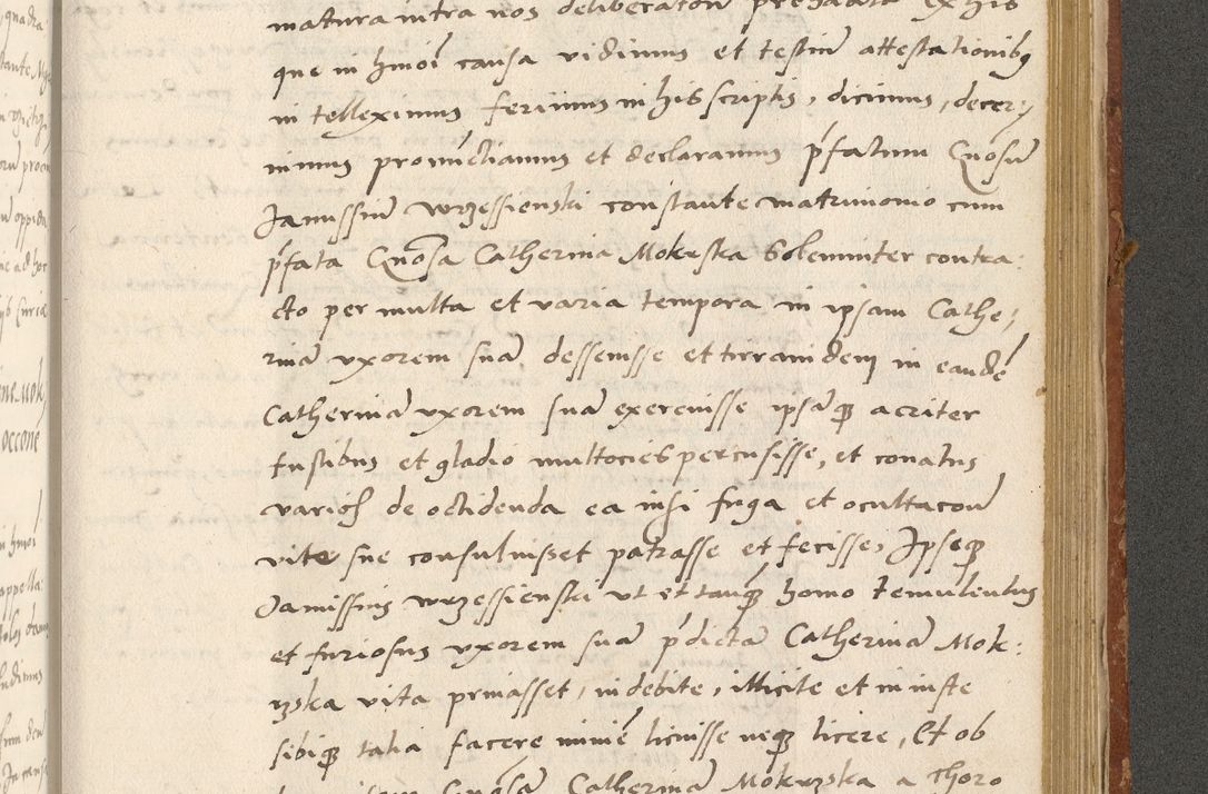 Zdjęcie nr 432 dla obiektu archiwalnego: Acta actorum coram R. D. Petro de Gamratis, archiepiscopo Gnesnensi et episcopo Cracoviensi, Legato nato ac Regni Poloniae primate ad annum 1543 - praesidente tunc Suae Rever. Paternitatis curiae cancellario R. D. Bartholomaeo Gantkowski, Posnaniensi et curiae nostrae cancellario.