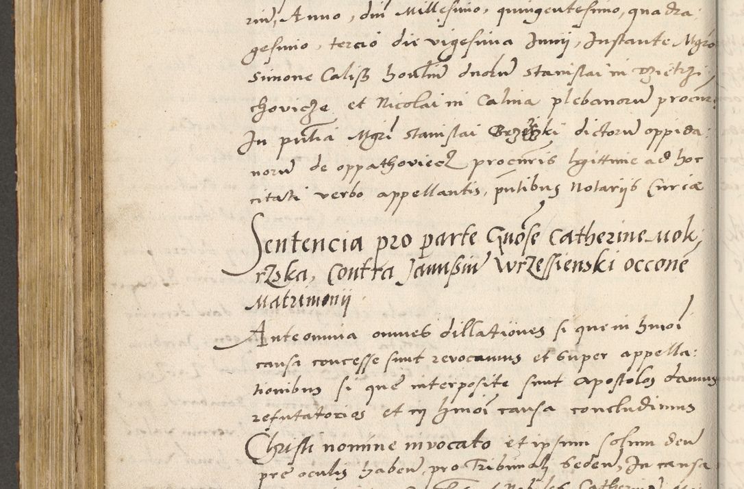 Zdjęcie nr 431 dla obiektu archiwalnego: Acta actorum coram R. D. Petro de Gamratis, archiepiscopo Gnesnensi et episcopo Cracoviensi, Legato nato ac Regni Poloniae primate ad annum 1543 - praesidente tunc Suae Rever. Paternitatis curiae cancellario R. D. Bartholomaeo Gantkowski, Posnaniensi et curiae nostrae cancellario.