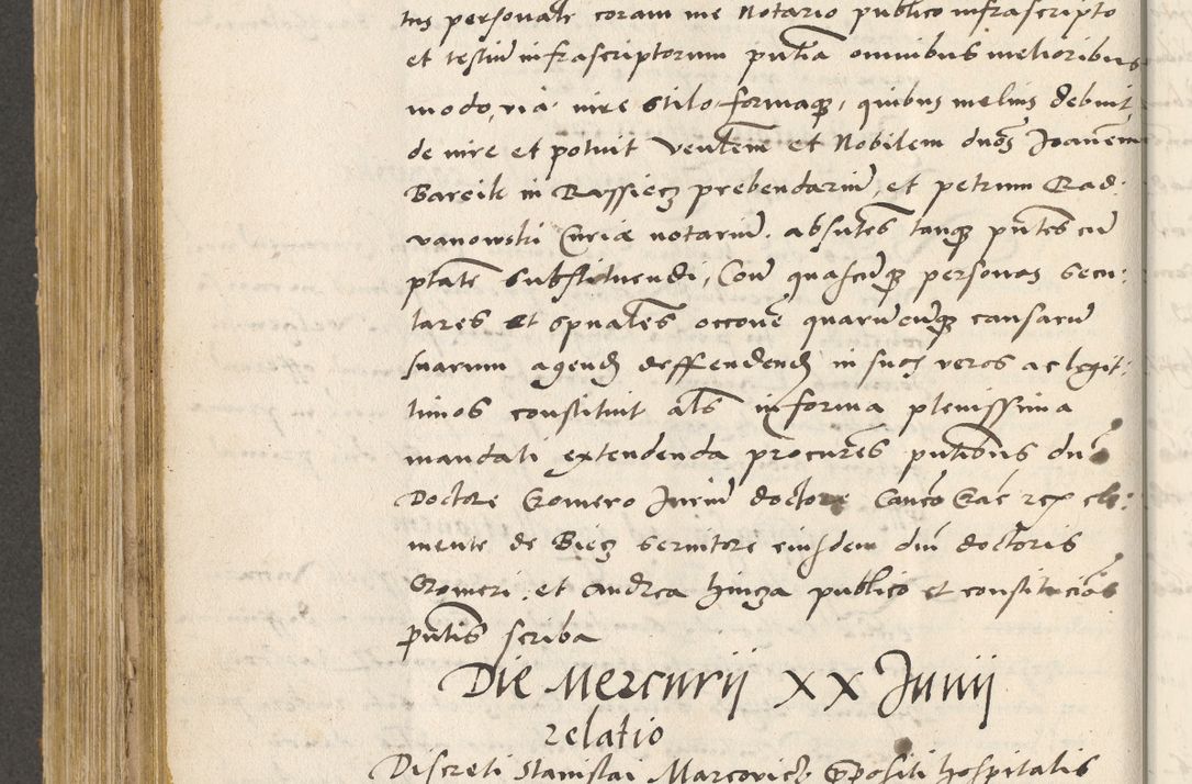 Zdjęcie nr 423 dla obiektu archiwalnego: Acta actorum coram R. D. Petro de Gamratis, archiepiscopo Gnesnensi et episcopo Cracoviensi, Legato nato ac Regni Poloniae primate ad annum 1543 - praesidente tunc Suae Rever. Paternitatis curiae cancellario R. D. Bartholomaeo Gantkowski, Posnaniensi et curiae nostrae cancellario.