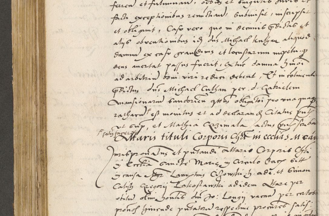 Zdjęcie nr 419 dla obiektu archiwalnego: Acta actorum coram R. D. Petro de Gamratis, archiepiscopo Gnesnensi et episcopo Cracoviensi, Legato nato ac Regni Poloniae primate ad annum 1543 - praesidente tunc Suae Rever. Paternitatis curiae cancellario R. D. Bartholomaeo Gantkowski, Posnaniensi et curiae nostrae cancellario.