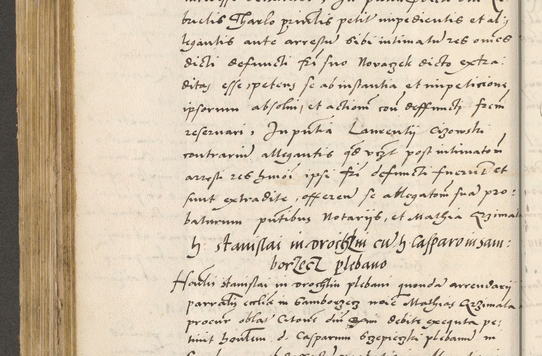 Zdjęcie nr 421 dla obiektu archiwalnego: Acta actorum coram R. D. Petro de Gamratis, archiepiscopo Gnesnensi et episcopo Cracoviensi, Legato nato ac Regni Poloniae primate ad annum 1543 - praesidente tunc Suae Rever. Paternitatis curiae cancellario R. D. Bartholomaeo Gantkowski, Posnaniensi et curiae nostrae cancellario.
