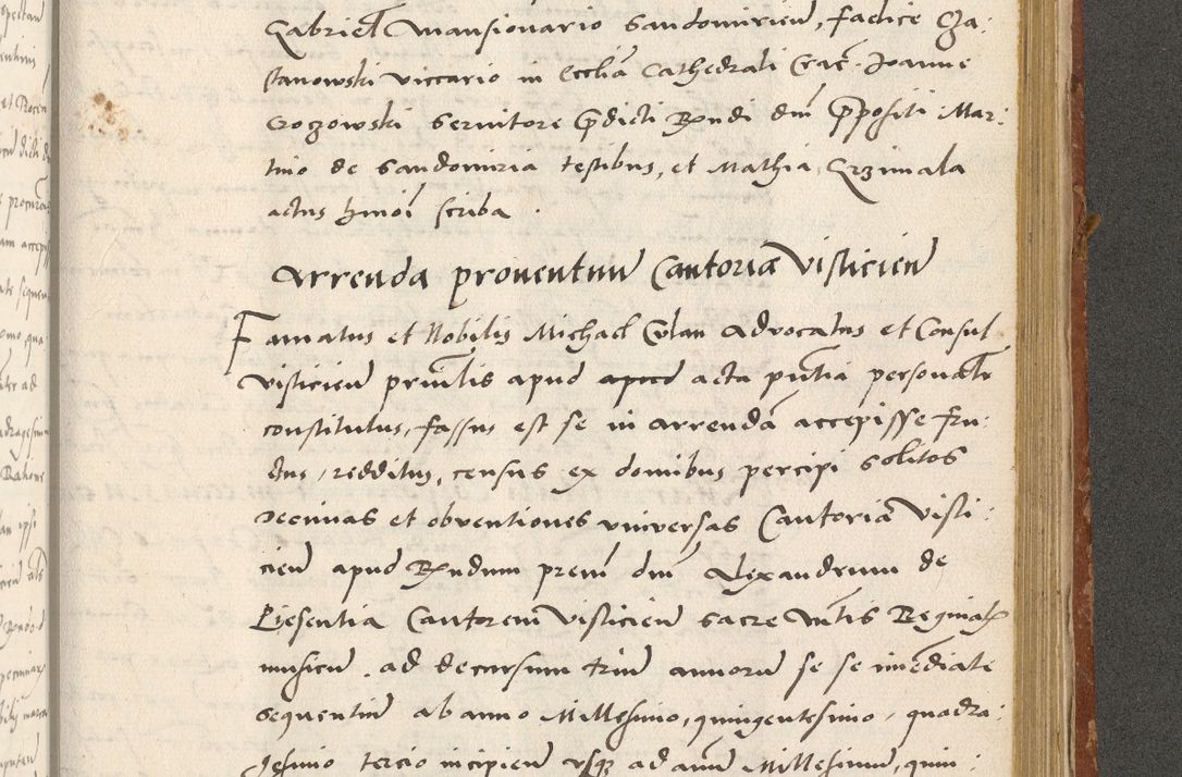 Zdjęcie nr 418 dla obiektu archiwalnego: Acta actorum coram R. D. Petro de Gamratis, archiepiscopo Gnesnensi et episcopo Cracoviensi, Legato nato ac Regni Poloniae primate ad annum 1543 - praesidente tunc Suae Rever. Paternitatis curiae cancellario R. D. Bartholomaeo Gantkowski, Posnaniensi et curiae nostrae cancellario.