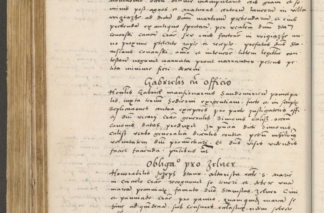 Zdjęcie nr 415 dla obiektu archiwalnego: Acta actorum coram R. D. Petro de Gamratis, archiepiscopo Gnesnensi et episcopo Cracoviensi, Legato nato ac Regni Poloniae primate ad annum 1543 - praesidente tunc Suae Rever. Paternitatis curiae cancellario R. D. Bartholomaeo Gantkowski, Posnaniensi et curiae nostrae cancellario.