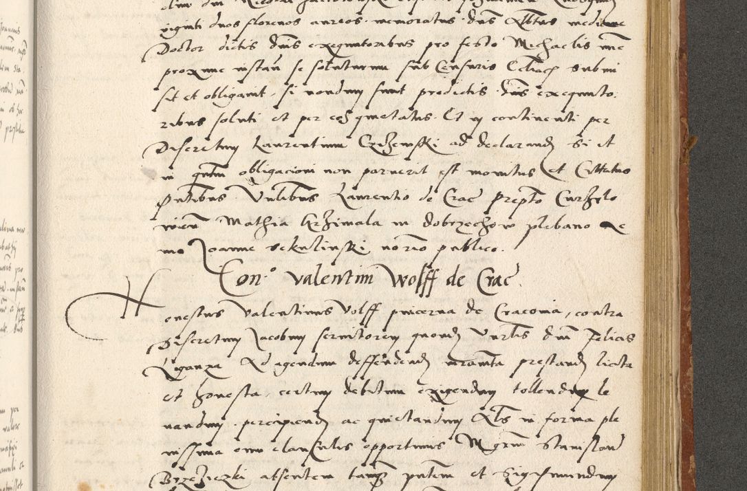 Zdjęcie nr 410 dla obiektu archiwalnego: Acta actorum coram R. D. Petro de Gamratis, archiepiscopo Gnesnensi et episcopo Cracoviensi, Legato nato ac Regni Poloniae primate ad annum 1543 - praesidente tunc Suae Rever. Paternitatis curiae cancellario R. D. Bartholomaeo Gantkowski, Posnaniensi et curiae nostrae cancellario.