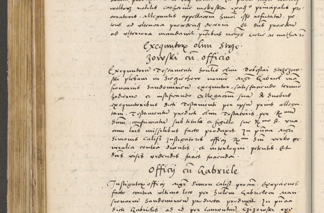 Zdjęcie nr 411 dla obiektu archiwalnego: Acta actorum coram R. D. Petro de Gamratis, archiepiscopo Gnesnensi et episcopo Cracoviensi, Legato nato ac Regni Poloniae primate ad annum 1543 - praesidente tunc Suae Rever. Paternitatis curiae cancellario R. D. Bartholomaeo Gantkowski, Posnaniensi et curiae nostrae cancellario.