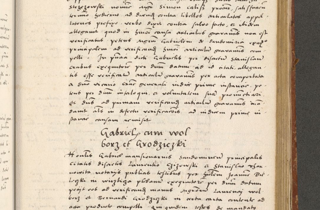 Zdjęcie nr 408 dla obiektu archiwalnego: Acta actorum coram R. D. Petro de Gamratis, archiepiscopo Gnesnensi et episcopo Cracoviensi, Legato nato ac Regni Poloniae primate ad annum 1543 - praesidente tunc Suae Rever. Paternitatis curiae cancellario R. D. Bartholomaeo Gantkowski, Posnaniensi et curiae nostrae cancellario.