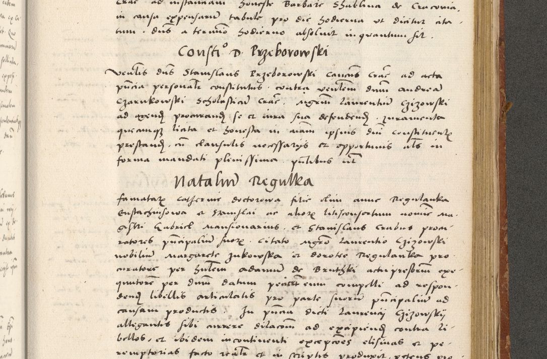 Zdjęcie nr 406 dla obiektu archiwalnego: Acta actorum coram R. D. Petro de Gamratis, archiepiscopo Gnesnensi et episcopo Cracoviensi, Legato nato ac Regni Poloniae primate ad annum 1543 - praesidente tunc Suae Rever. Paternitatis curiae cancellario R. D. Bartholomaeo Gantkowski, Posnaniensi et curiae nostrae cancellario.