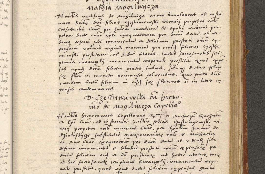 Zdjęcie nr 398 dla obiektu archiwalnego: Acta actorum coram R. D. Petro de Gamratis, archiepiscopo Gnesnensi et episcopo Cracoviensi, Legato nato ac Regni Poloniae primate ad annum 1543 - praesidente tunc Suae Rever. Paternitatis curiae cancellario R. D. Bartholomaeo Gantkowski, Posnaniensi et curiae nostrae cancellario.